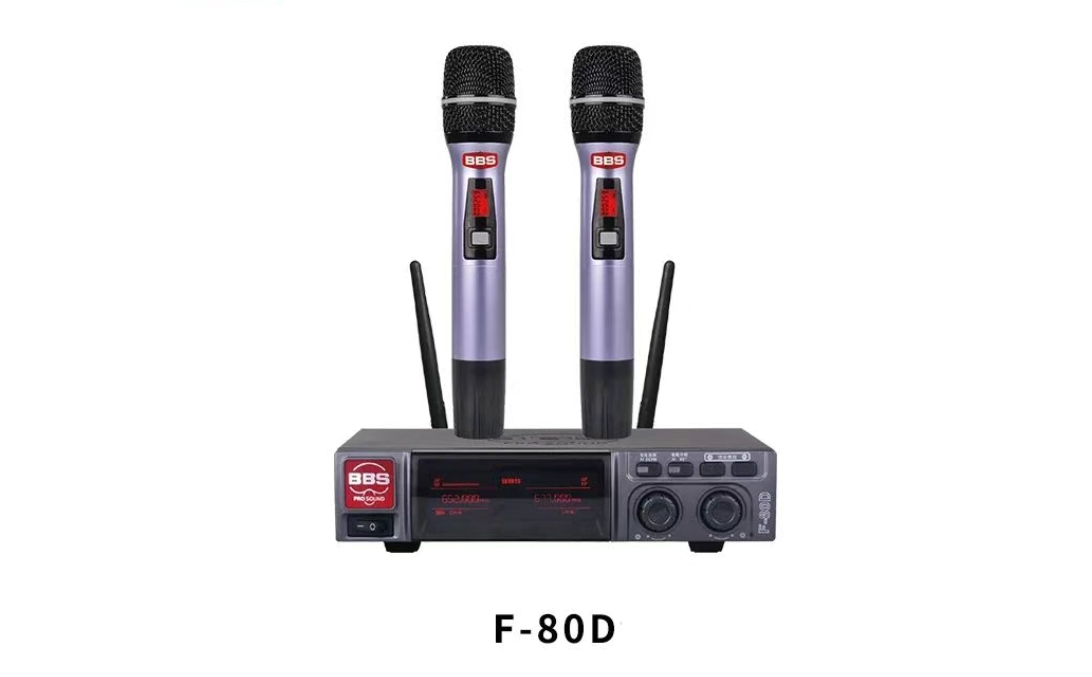 BBS F-80D无线麦克风 KTV高端无线话筒