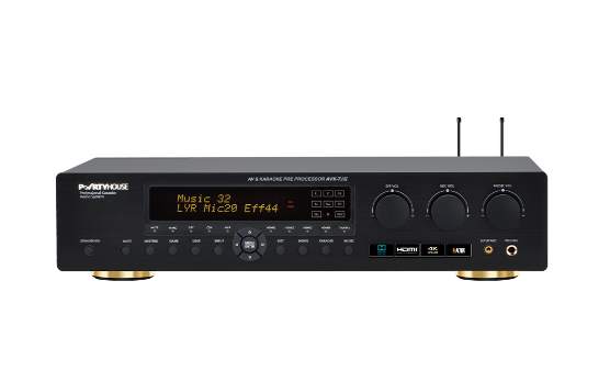 派对屋partyhouse AVK-7.1Ⅱ影K解码前级效果器 杜比全景声 DTS